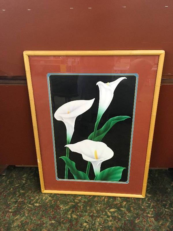 lot 160 image: Flower Painting