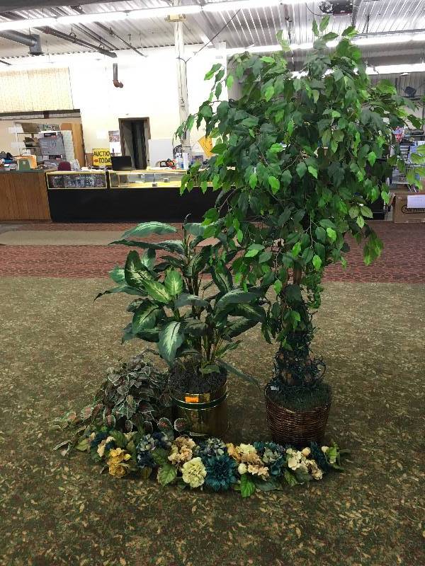 lot 185 image: Artificial Plants