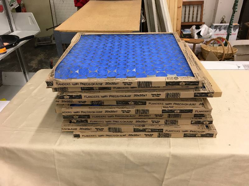 lot 67 image: 10 Flanders 20X20X1 Air Filters