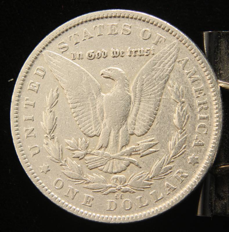 1890-CC CARSON CITY MORGAN SILVER DOLLAR