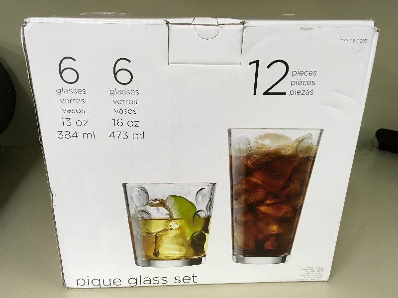 lot 23 image: 12PC Dot Patterned Glasses, Retail $13.99