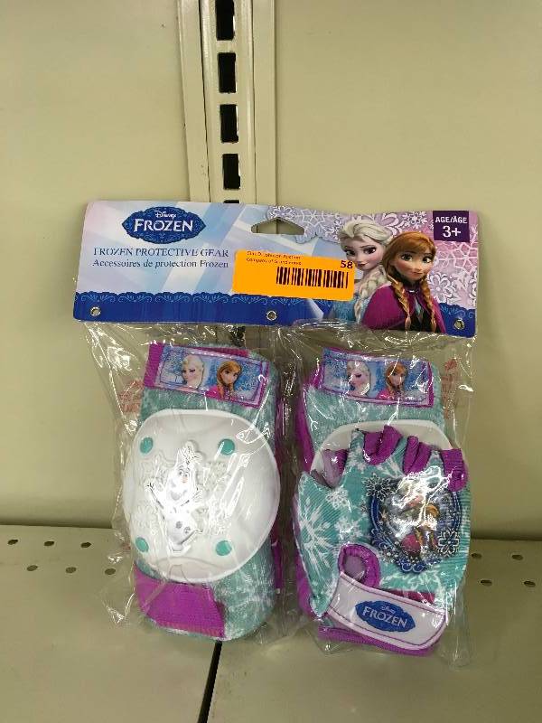 lot 58 image: Frozen Protective Gear, Retail $14.99