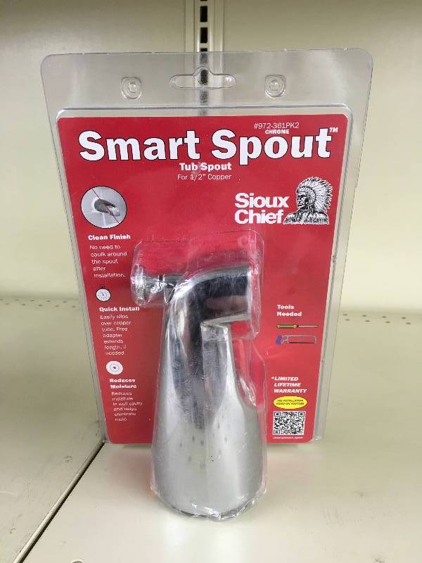 lot 75 image: Sioux Chief Smart Spout, Retail $24.99