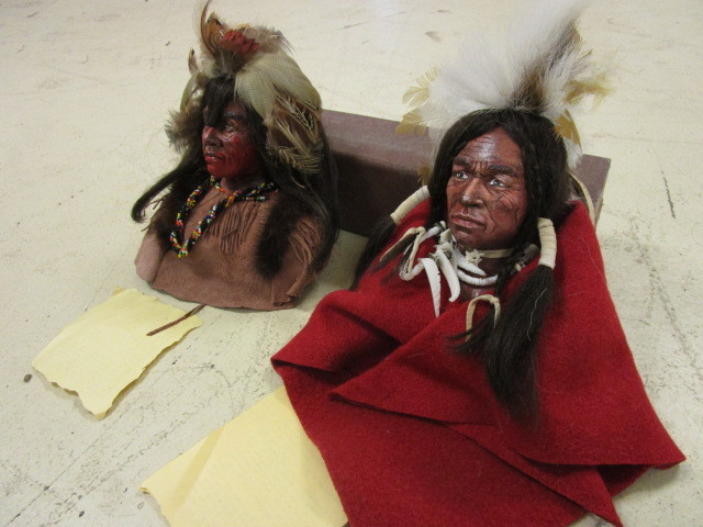 lot 110 image: NATIVE AMERICAN DEPICTIONS