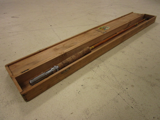 lot 133 image: FLY FISHING ROD W ORIGINAL CASE