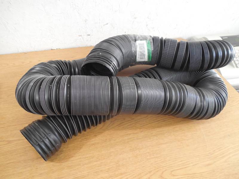 lot 12 image: FLEX-Drain 4 in. x 25 ft. Solid Polypropylene Pipe
