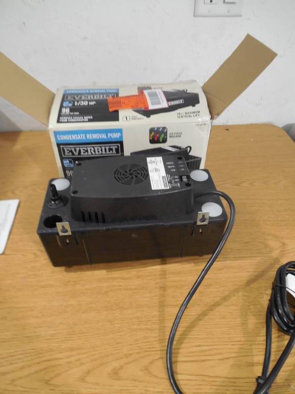 lot 47 image: Everbilt 120-Volt Condensate Removal Pump
