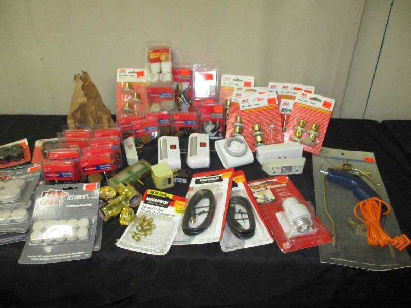 lot 8 image: Chair glides, lots of floor protectors, felt for bottom of chair legs