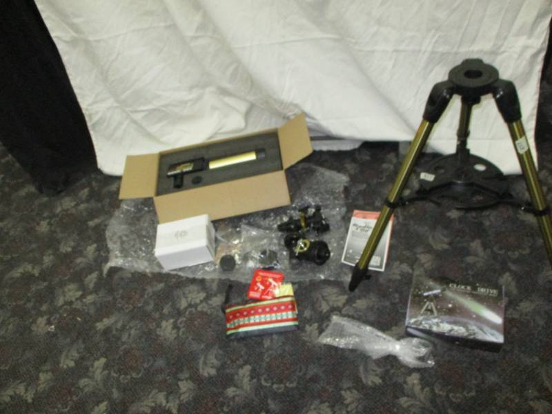 lot 68 image: Coronado telescope set. Some pieces unopened.
