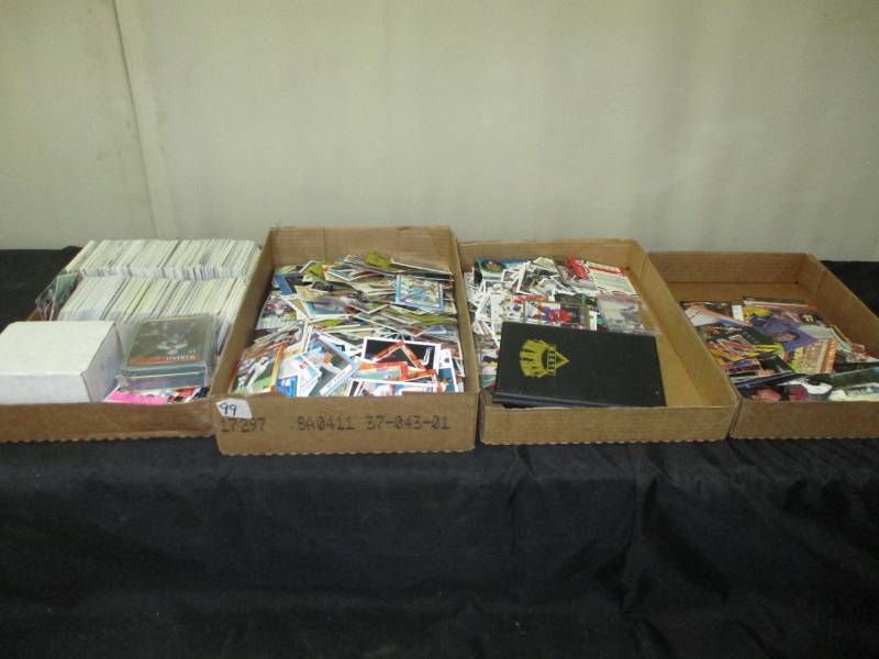 lot 70 image: Football, Hockey, Baseball, wrestling Cards