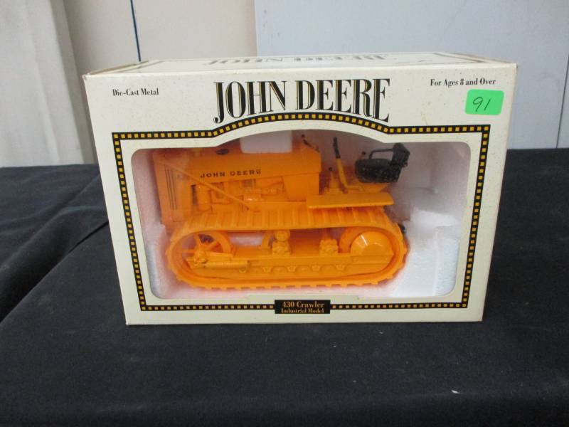 lot 91 image: John Deere 430 Crawler Industrial Model in Box