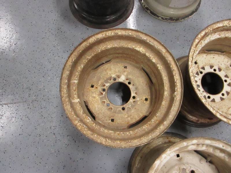 lot 37 image: (3) 16x14 Implement Wheels