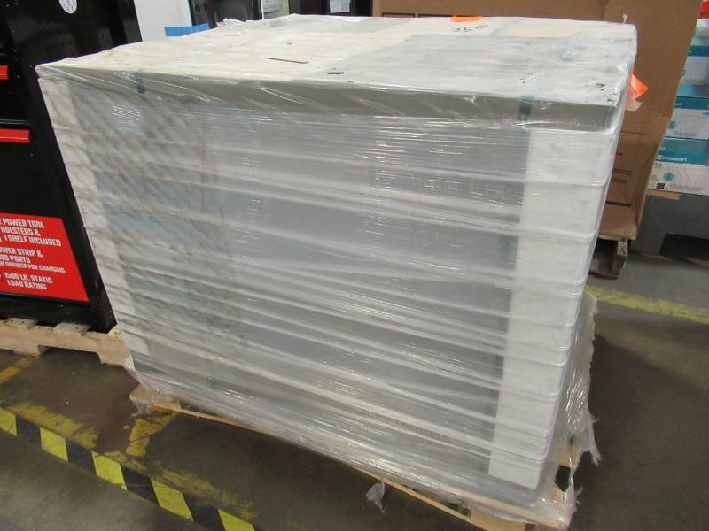 lot 4 image: Pallet of 36 Cases of Ansley Amber 9 in. x 38 in. Glazed Ceramic Floor and Wall Tile (14.25 sq. ft.  case), NHDANSAMB9X38