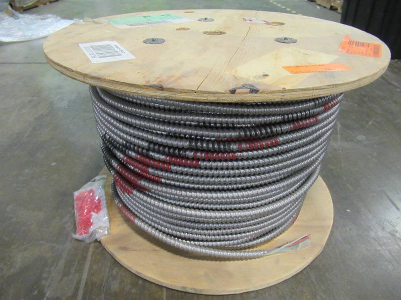 lot 19 image: AFC Cable Systems 123 x 500 ft. MC Lite Cable, 2105S45-00
