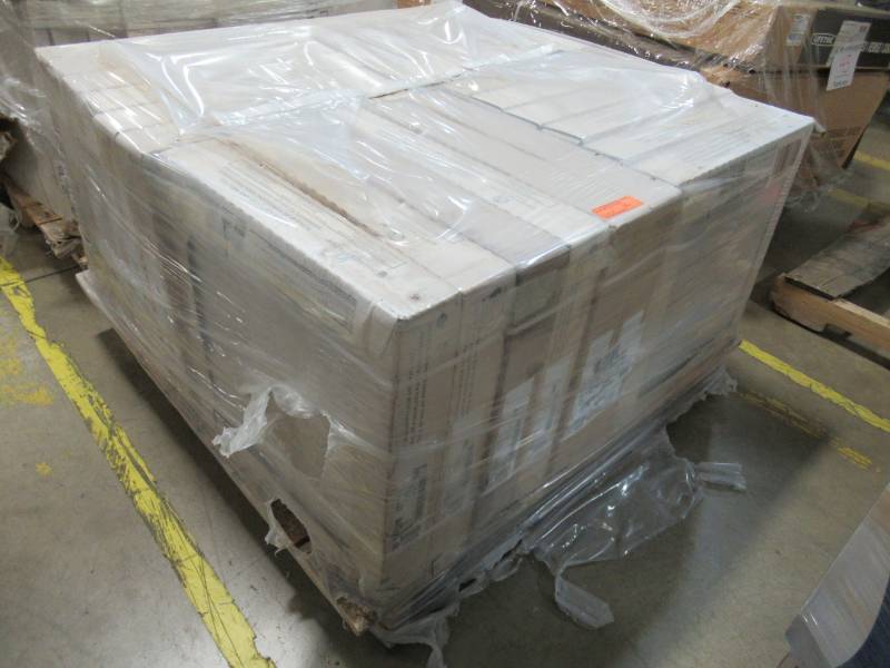 lot 69 image: Pallet of 24 Cases of Coversource 18 x 18 Beige Floor Tile - 8 pieces per case (18 sq ft.case)
