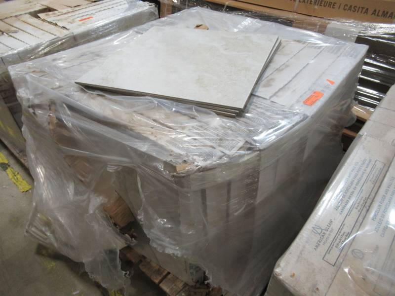 lot 72 image: 24 Cases of Coversource 20 x 20 Sable Floor Tile - 6 pieces per case (16.27 sq ft.case), DV9720201P6