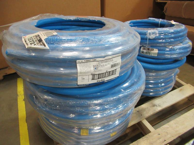 lot 87 image: Carlon 12 - 1 Non-Metallic ENT - BLUE 25 - 100 Coil Pies