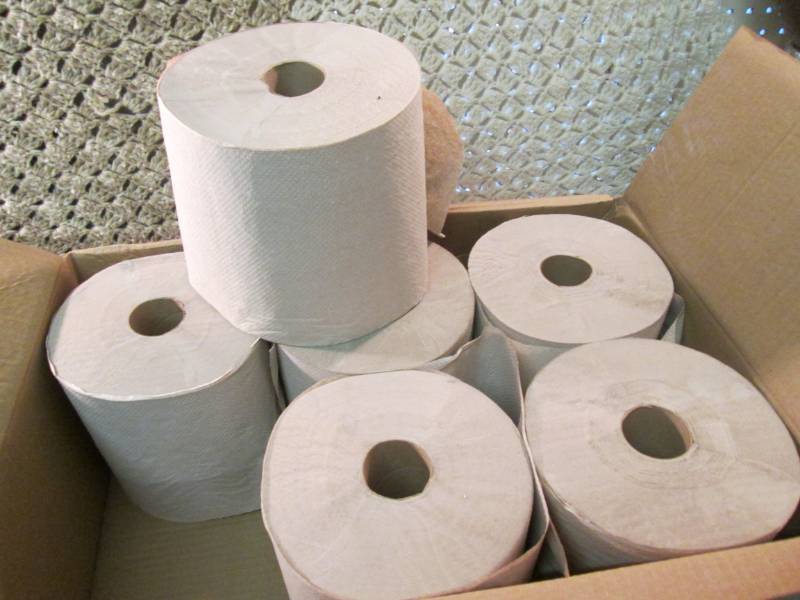 Case of 6 Rolls of Natural Roll Tow...