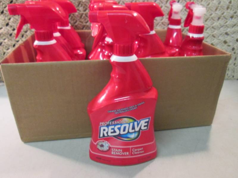 12 Bottles of Resolve Stain Remover...