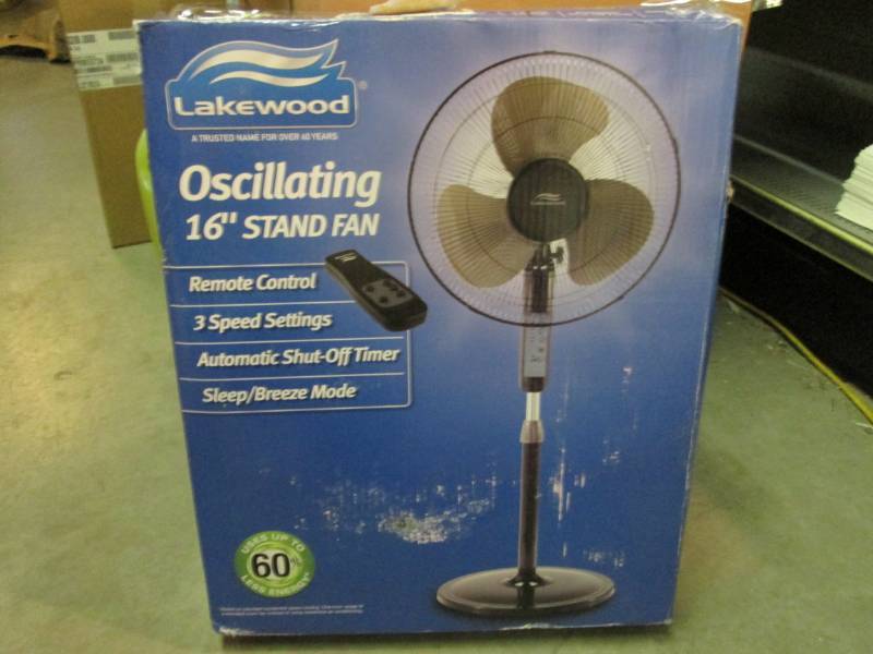 Lakewood Oscillating 16 Stand Fan ...