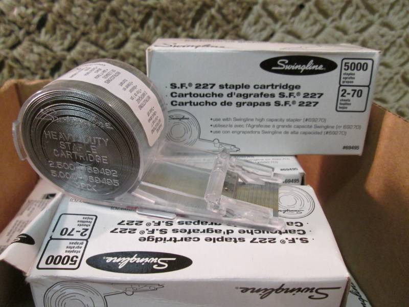 17 Boxes of Swingline S.F. 227 Stap...