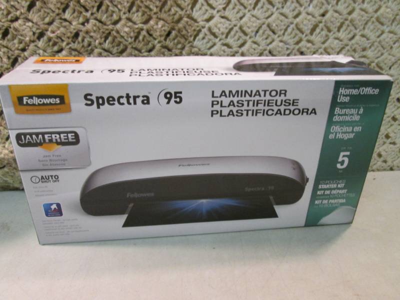Fellowes Spectra 95 Laminator Open ...