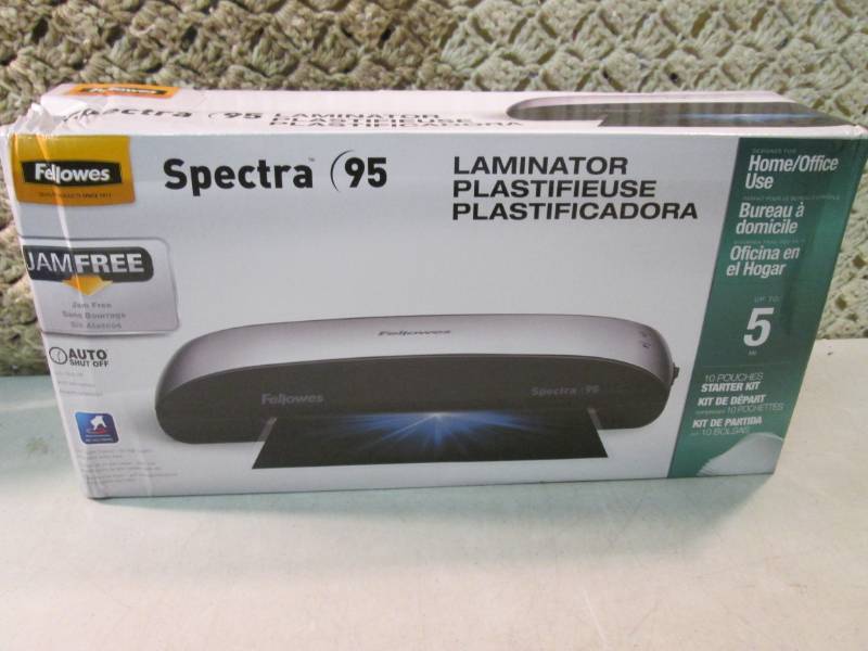 Fellowes Spectra 95 Laminator Open ...