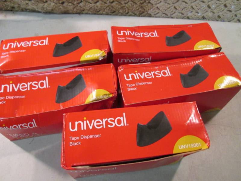 Lot of 5 Universal Black Tape Dispe...