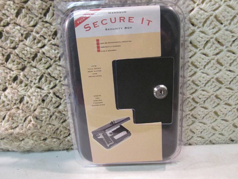 Full Size Handgun Secure It Metal S...