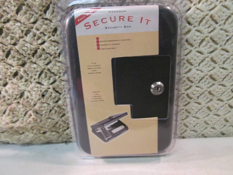 Full Size Handgun Secure It Metal S...