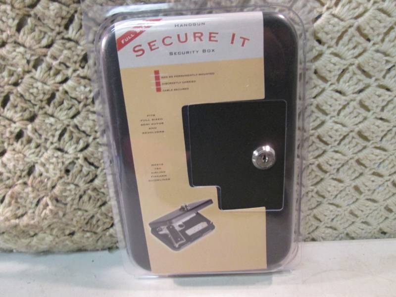 Full Size Handgun Secure It Metal S...