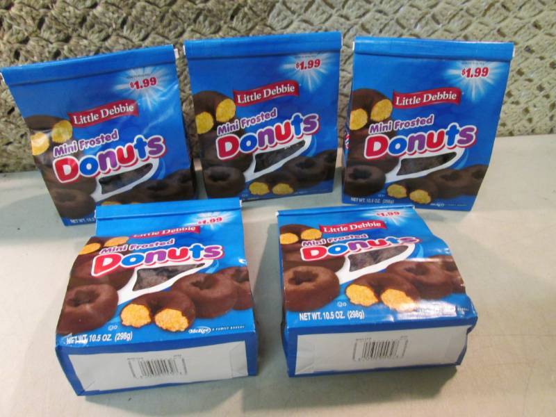 5 Bags of Little Debbie Mini Froste...