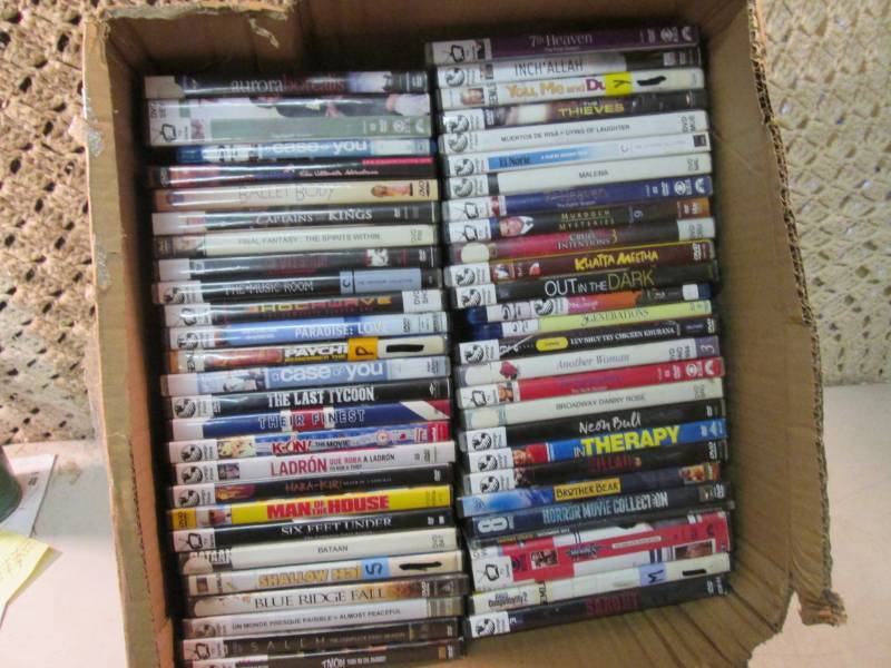 Lot of 53 DVDs  BS...