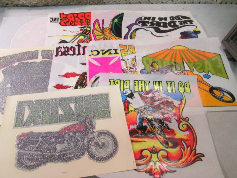 Lot of 10 Misc Heat Press Transfers...