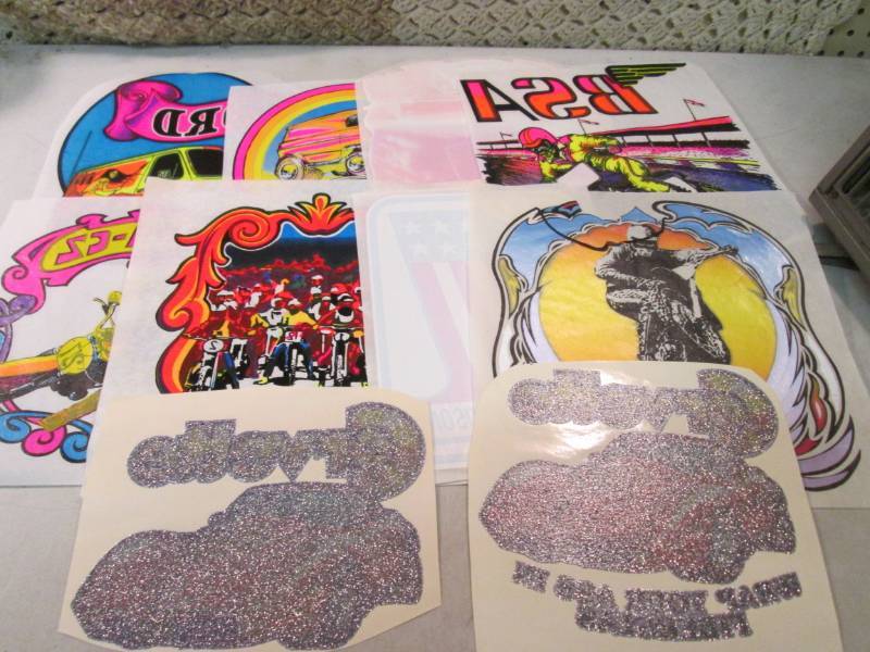 Lot of 10 Misc Heat Press Transfers...