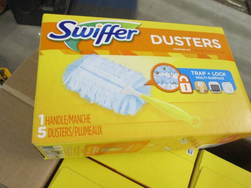 lot 34 image: Lot of 6 Swiffer Dusters Retail $4....
