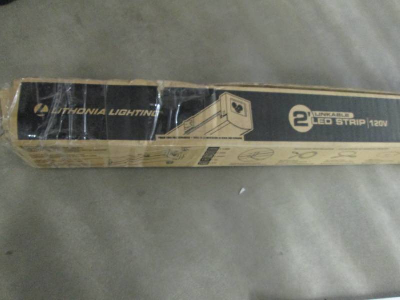 lot 77 image: Lithonia Lighting 2 foot LED Strip ...