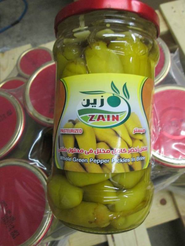 lot 94 image: Lot of 4 Cases of 6 Zain Whole Gree...