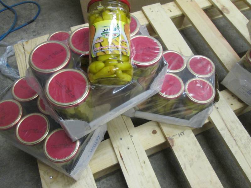 lot 95 image: Lot of 4 Cases of 6 Zain Whole Gree...