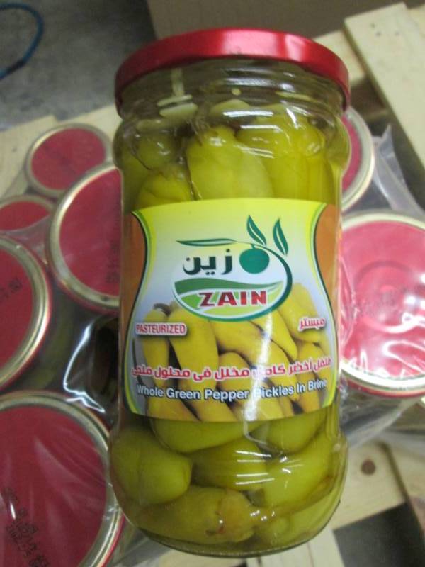 lot 96 image: Lot of 4 Cases of 6 Zain Whole Gree...