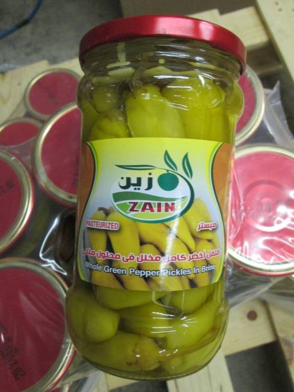 lot 97 image: Lot of 4 Cases of 6 Zain Whole Gree...