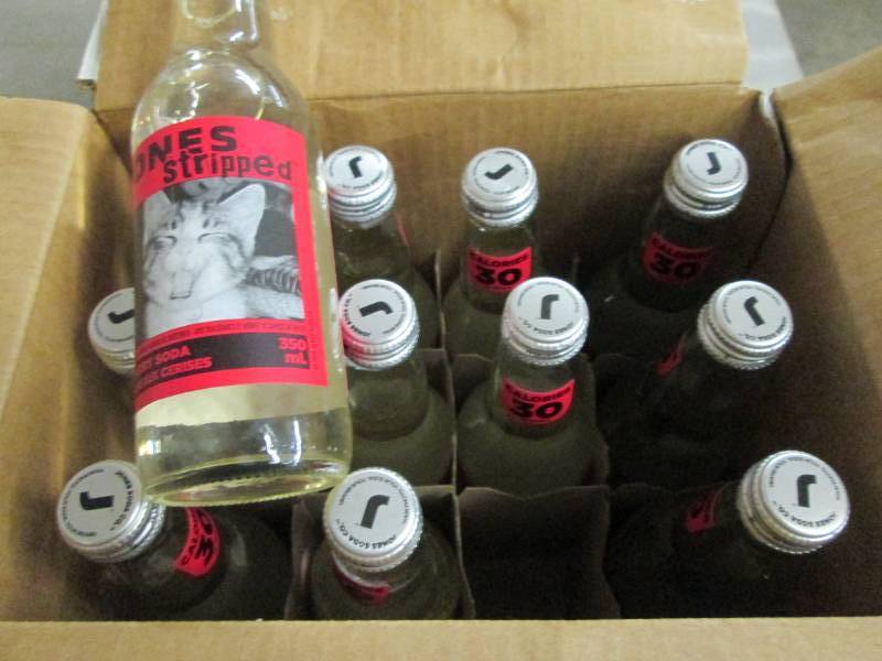 lot 101 image: 2 Cases of 12 Jones Stripped Cherry...