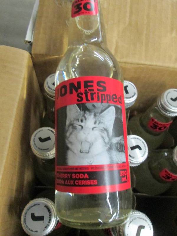 lot 103 image: 2 Cases of 12 Jones Stripped Cherry...