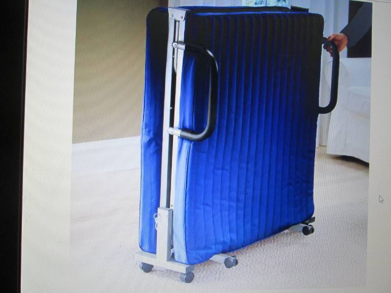 lot 141 image: Folding Bed open box Retail $299.99...