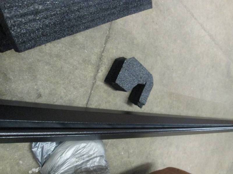 lot 153 image: Large 12 ft Pull Down Projection Sc...