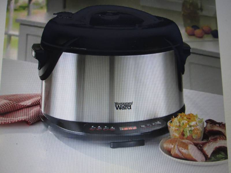lot 202 image: 6.5-Qt. Pressure Cooker and Smoker ...