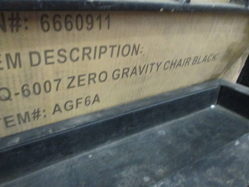 lot 210 image: Zero Gravity Chair open box Retail ...