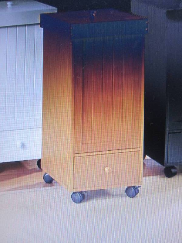 lot 212 image: Rolling Trash Bin open box Retail $...