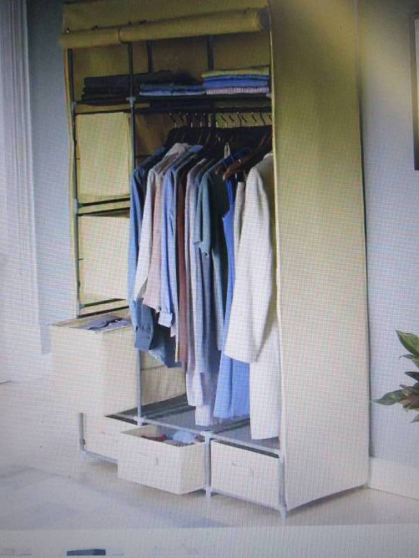 lot 244 image: 6-Drawer Storage Closet open box Re...