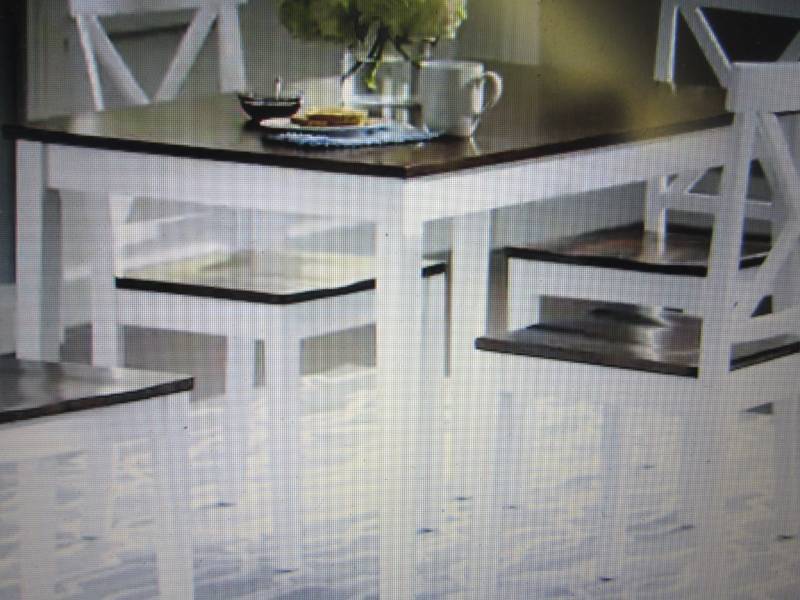 lot 249 image: Dining Table only , open box 48 l ...